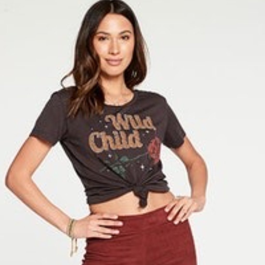Chaser Wild Child Tee T-Shirt Nwt